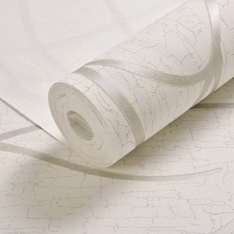 Papel de Parede Minimalista em TNT (53cm) - Estilo Moderno para Sala e Quarto (Requer Cola)