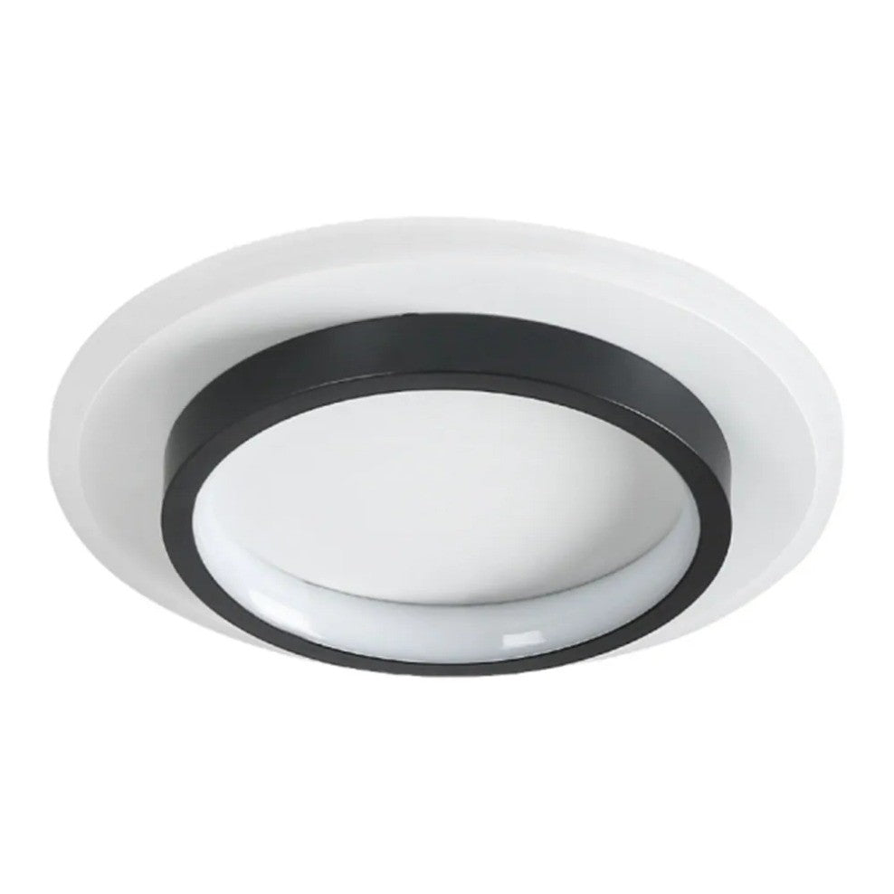 Plafon de Teto LED Moderno com 3 Temperaturas de Cor - Dimerizável para Corredor, Sala e Quarto