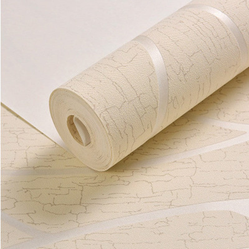 Papel de Parede Minimalista em TNT (53cm) - Estilo Moderno para Sala e Quarto (Requer Cola)