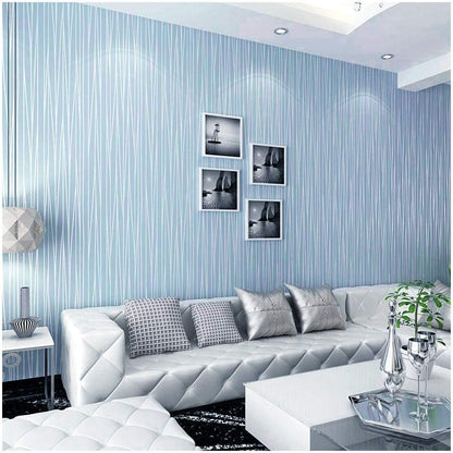 Papel de Parede Adesivo Vinílico Texturizado - Cor Sólida Lavável e Removível (45cm)