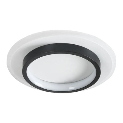 Plafon de Teto LED Moderno com 3 Temperaturas de Cor - Dimerizável para Corredor, Sala e Quarto
