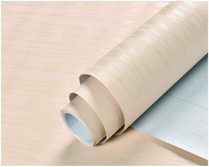 Papel de Parede Adesivo Vinílico Texturizado - Cor Sólida Lavável e Removível (45cm)